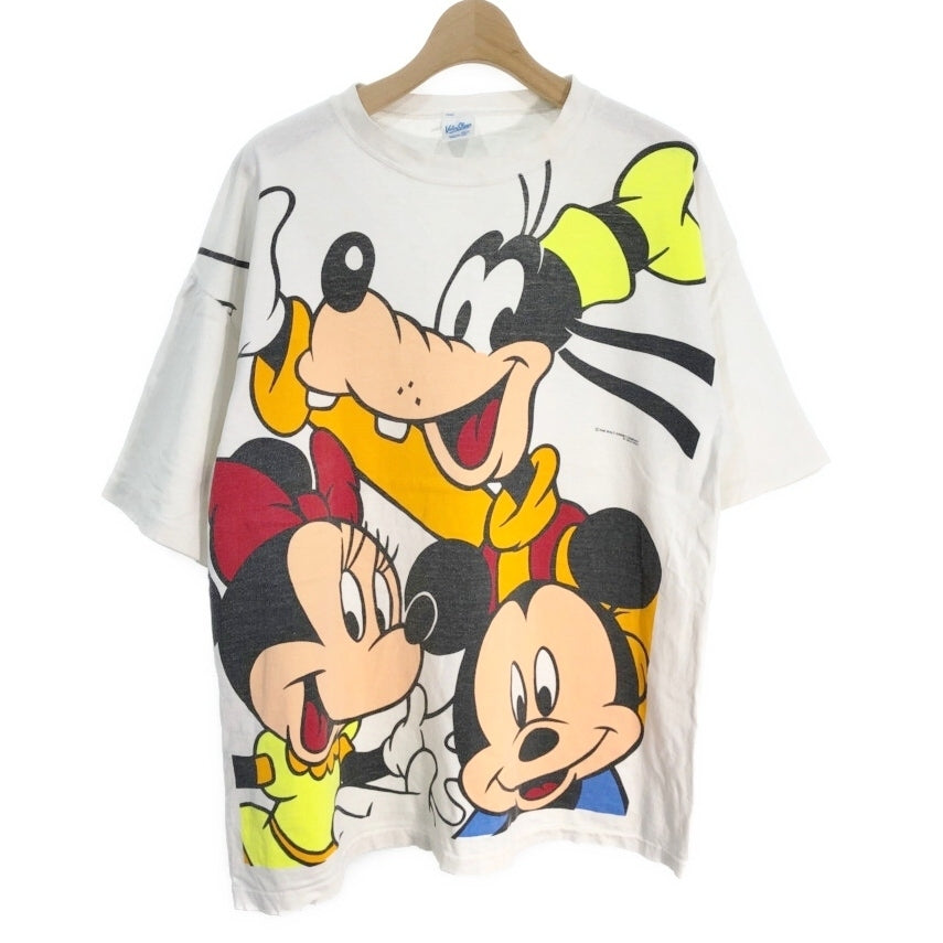 90s Velva Sheen Character T-Shirts M [ 10799 ]