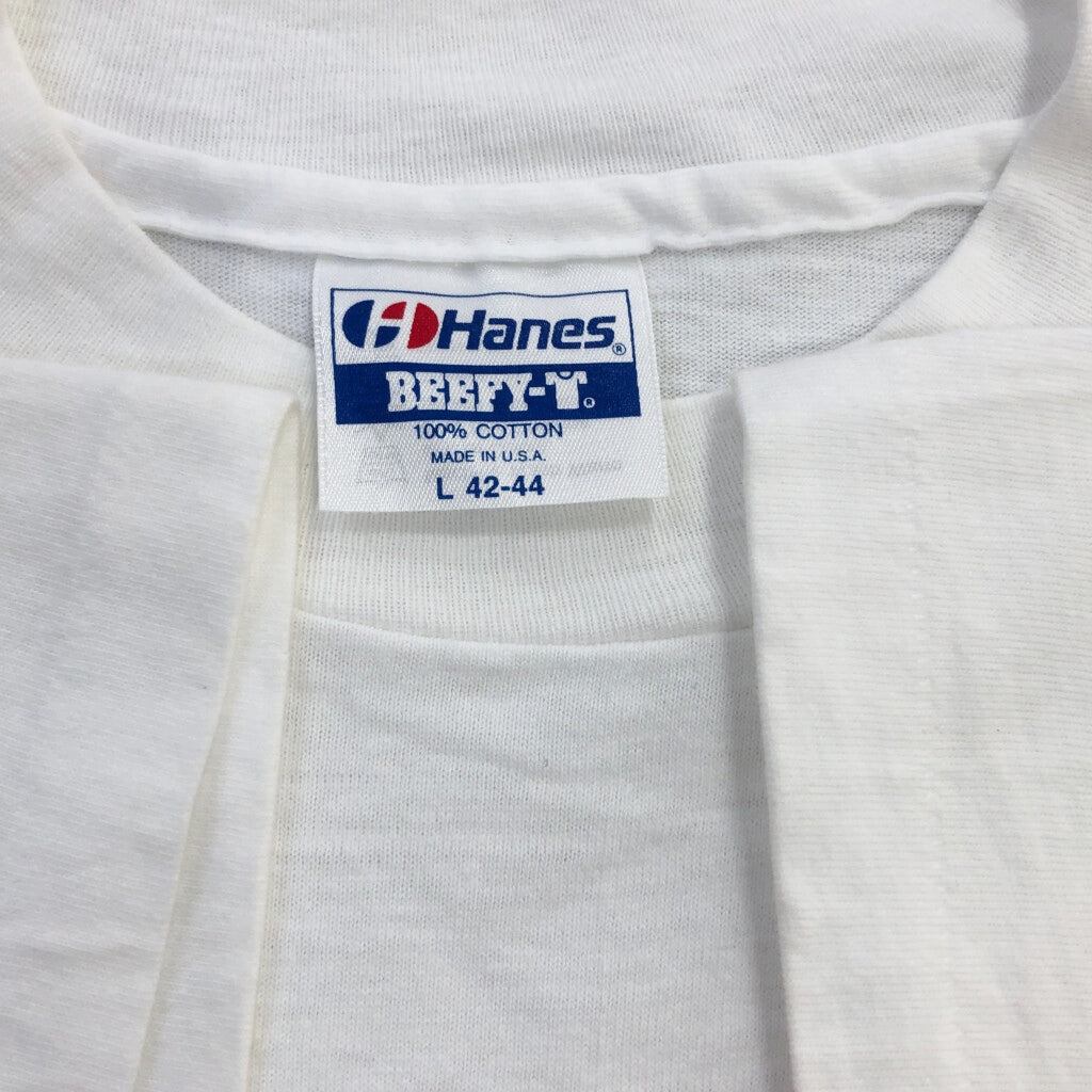 90s Hanes Corporate T-Shirt L [ 10819 ]