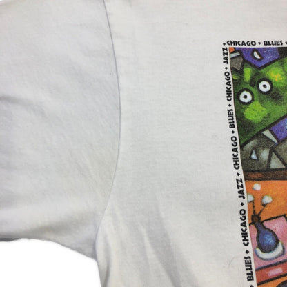 90s Jazz T-Shirt L [ 10883 ]
