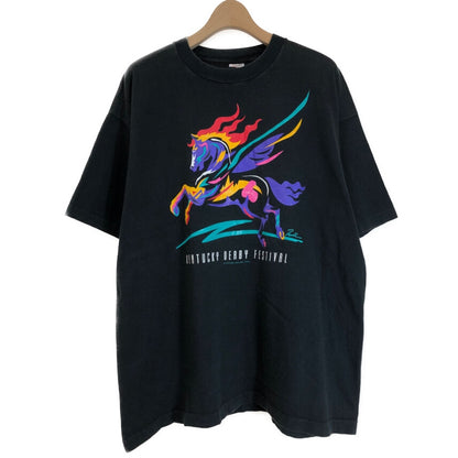 90s Print T-Shirt XXL [ 10885 ]