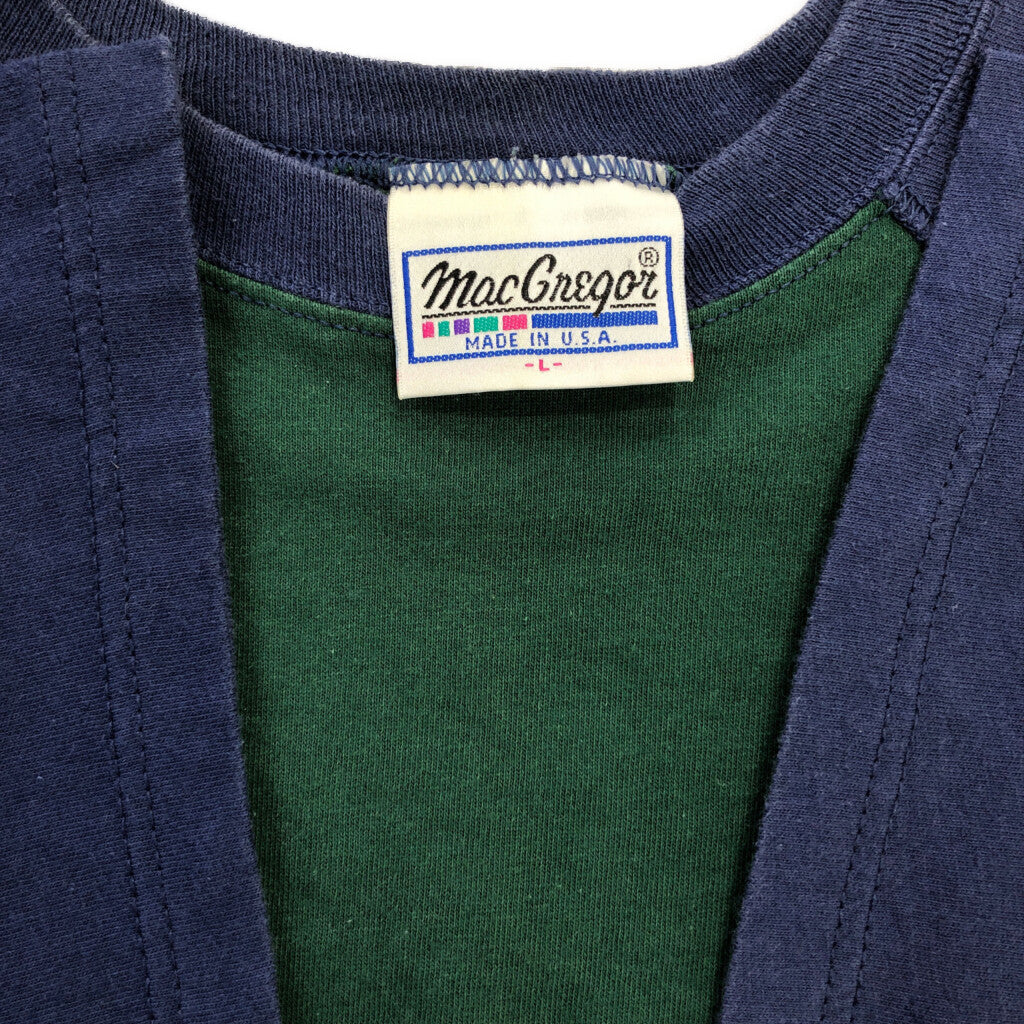 90s McGregor  Plain T-Shirt L [ 10887 ]
