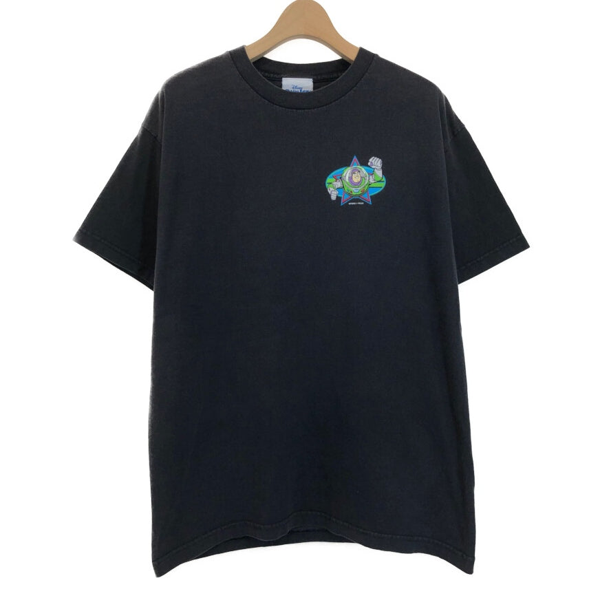 90s Disney ON ICE Buzz Lightyear T-Shirt LARGE [ 10892 ]