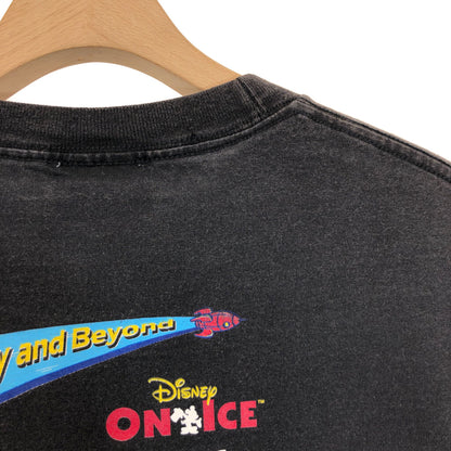 90s Disney ON ICE Buzz Lightyear T-Shirt LARGE [ 10892 ]