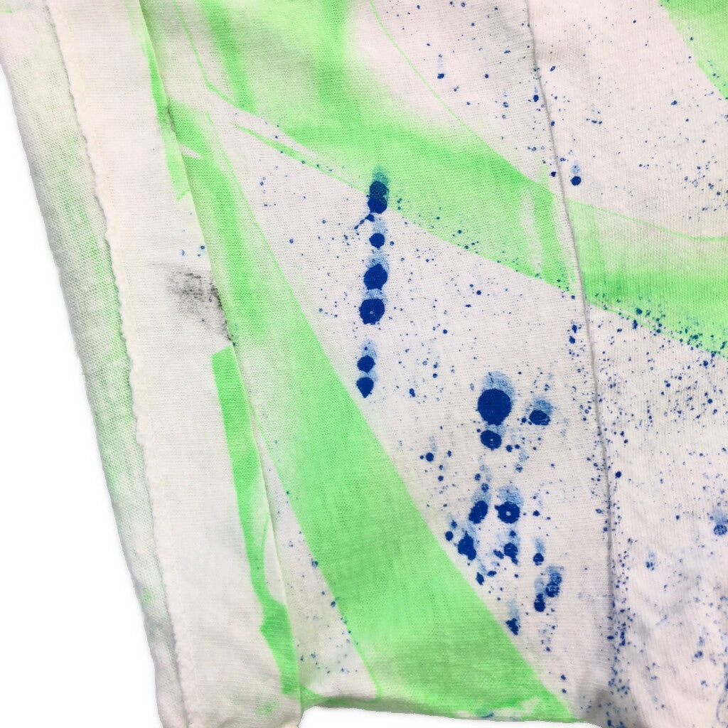 90s Skelton Breakthrough All Over Print T-Shirt XL [ 10897 ]