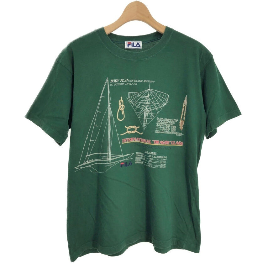 00s FILA T-Shirt M [ 10904 ]